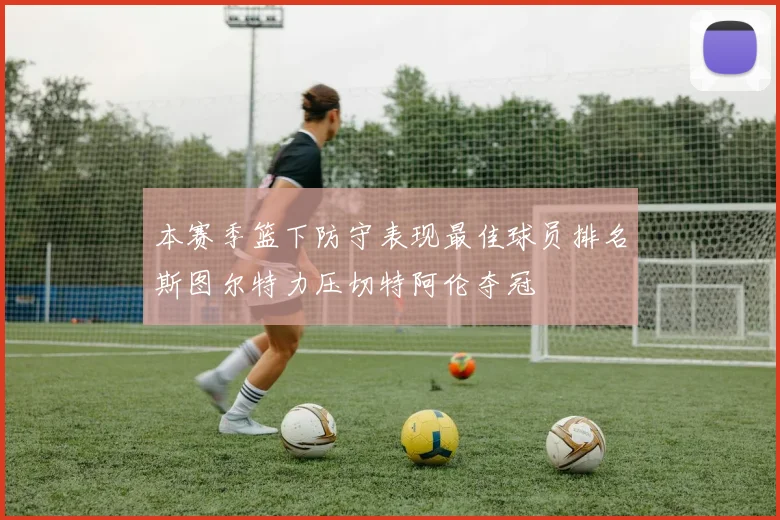 本赛季篮下防守表现最佳球员排名斯图尔特力压切特阿伦夺冠
